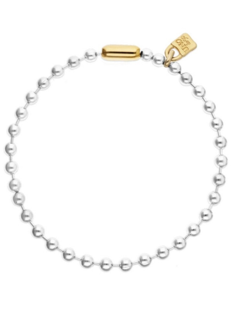 UNO de 50 Necklace • SNOFLAKE • Double Tone • Silver/Gold • New Model 2026